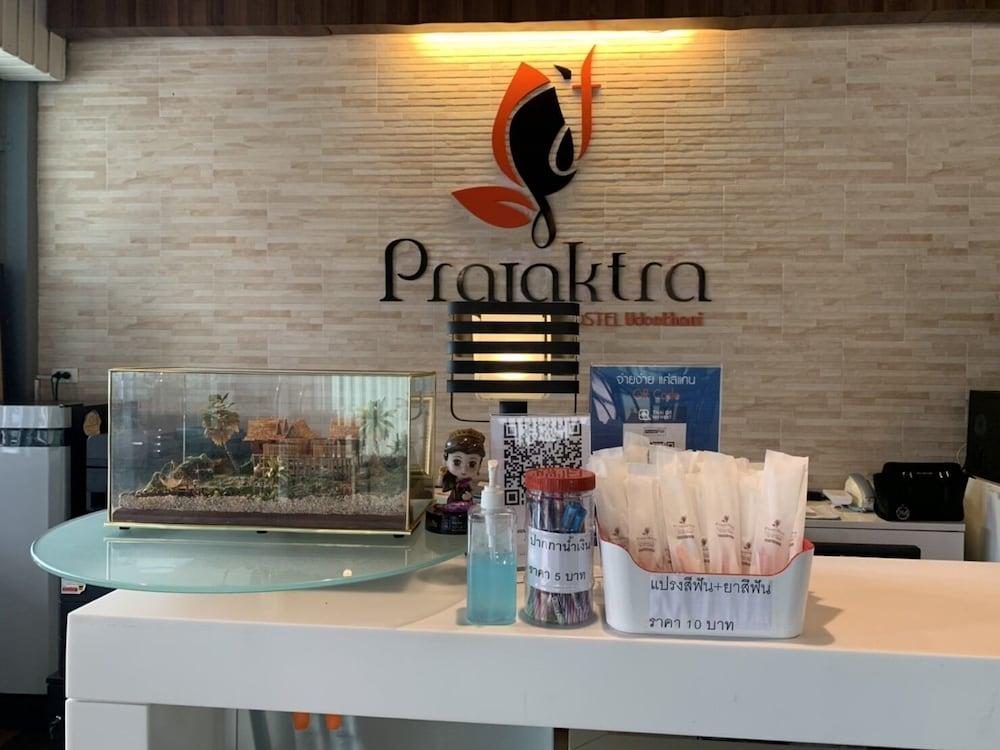 Prajaktra City Hostel Udon Thani Exterior foto
